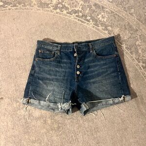 GAP Dark Blue Jean Shorts size 30